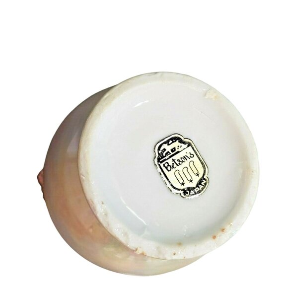 Betson Hand Painted Perfume Bottle Gold Japanese Vanity Japan RARE MCM Lusterwar - Picture 3 of 7